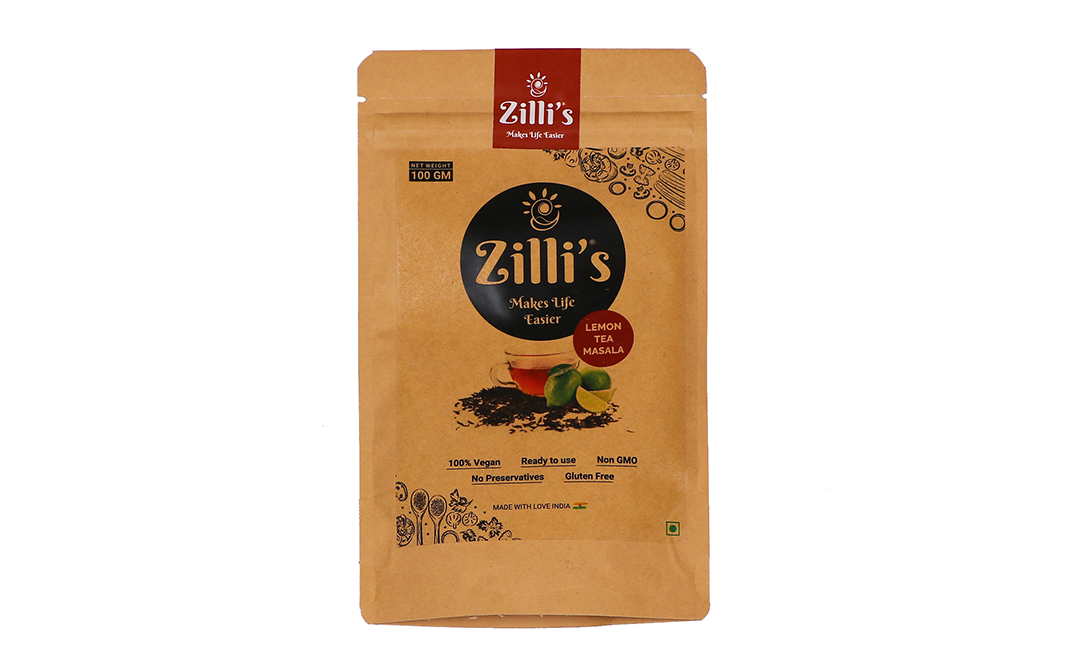 Zilli's Lemon Tea Masala    Pack  100 grams